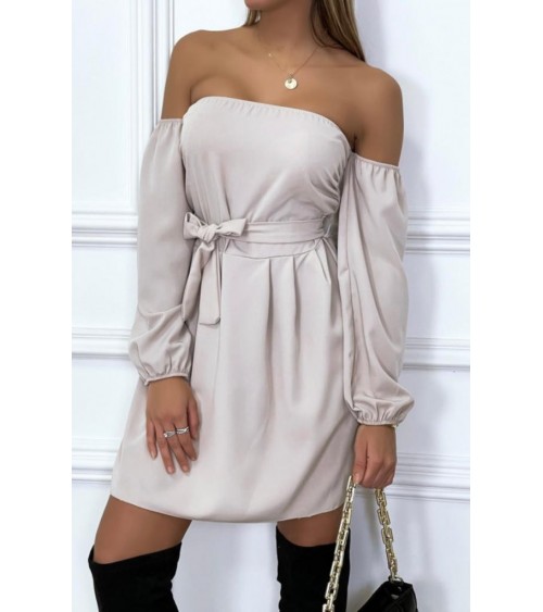 Robe bustier blanche