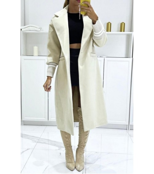 Teddy coat beige